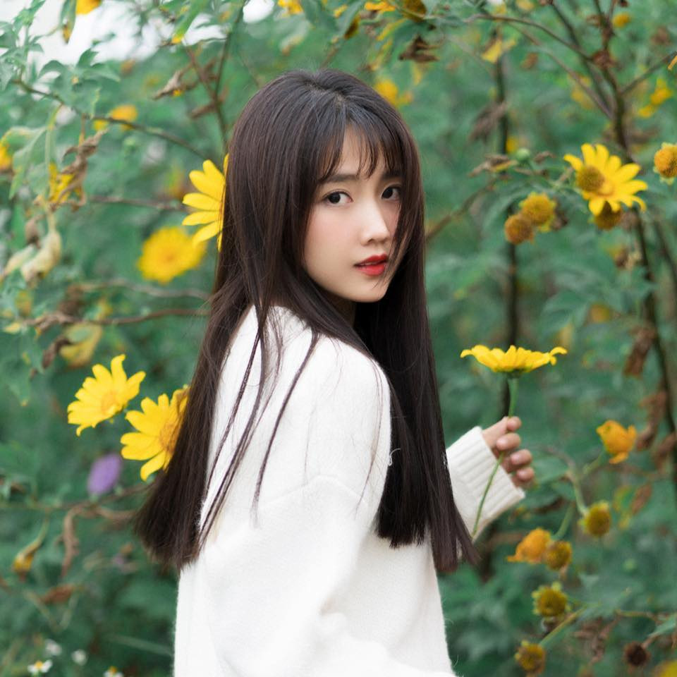 Nguyễn Hoàng Kiều Trinh nổi tiếng từ năm 2014 với nick name "hot girl trà sữa". Từ bức ảnh chụp trong vườn đào mà cô nàng đã nổi lên không chỉ trong nước mà cả cộng đồng mạng Trung Quốc.