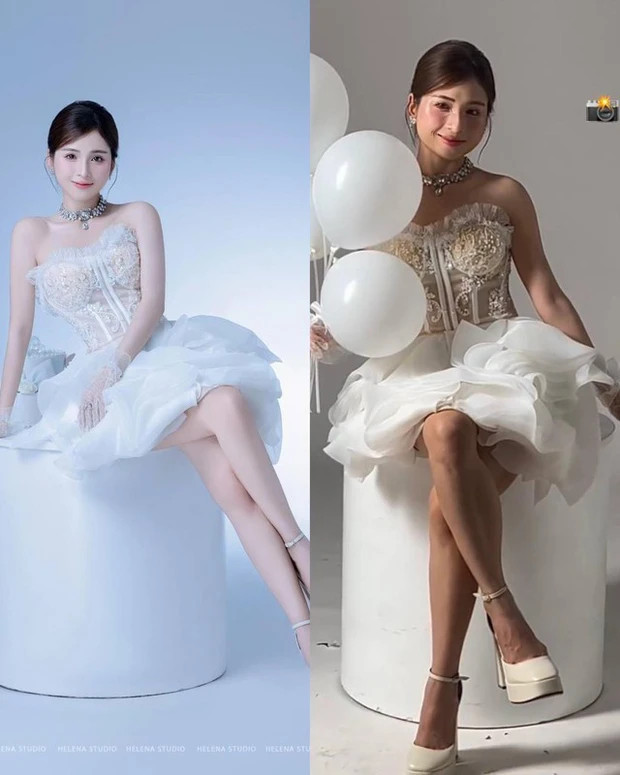 Gần đây, một số tài khoản trên TikTok mới được lập ra chỉ để “bóc trần” nhan sắc thật của Minah Phạm. Những bức hình khi chưa qua chỉnh sửa hoặc một số góc quay trong MV “dìm” cô nàng được tổng hợp lại và nhận được rất nhiều tương tác từ netizen.