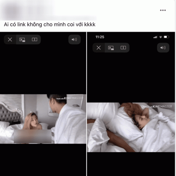 Mới đây, mạng xã hội bất ngờ rộ lên thông tin cặp đôi Lương Bằng Quang - Ngân 98 lộ clip nóng dài 1p57s, ghi lại khoảnh khắc ái ân của đôi uyên ương.