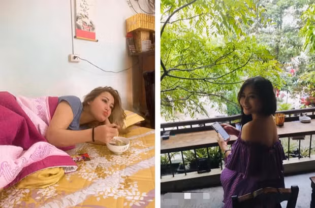 Trên mạng xã hội mới đây, hội chị em một lần nữa khoe những bức ảnh biến hình giữa lúc ở nhà và khi ra phố thu hút sự chú ý của cộng đồng mạng.