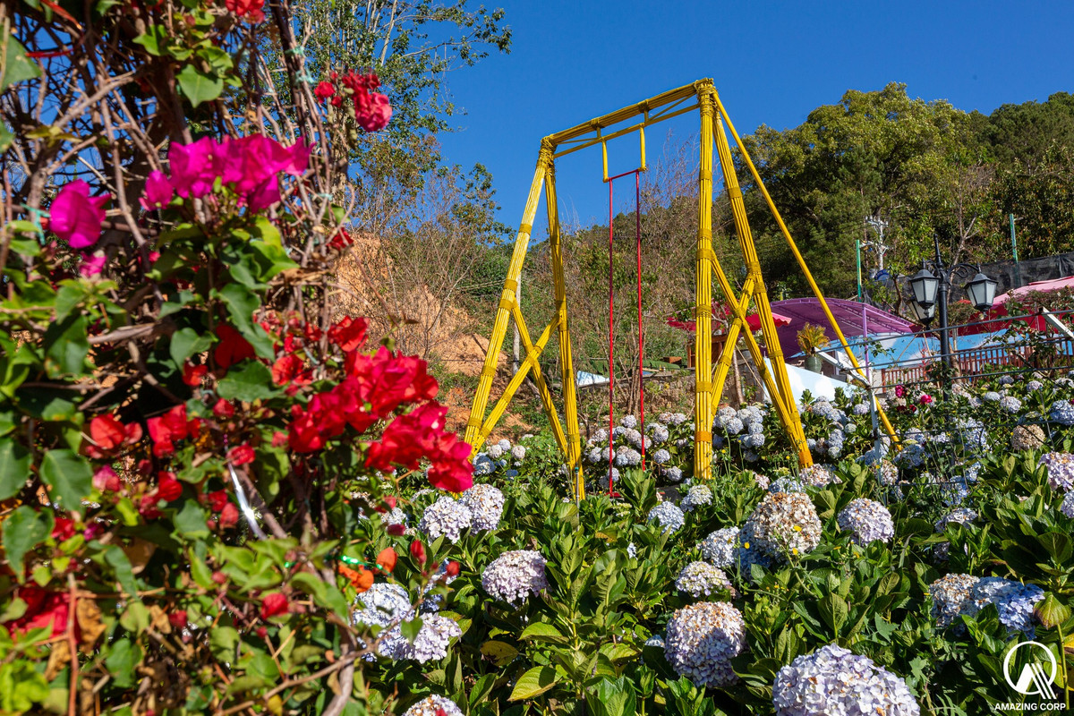 Như tài khoản facebook có tên N.P nhận xét:” Buồn cho một nơi thiên nhiên đẹp lại bị thay thế bằng kiểu trang trí loè loẹt xấu quá.”