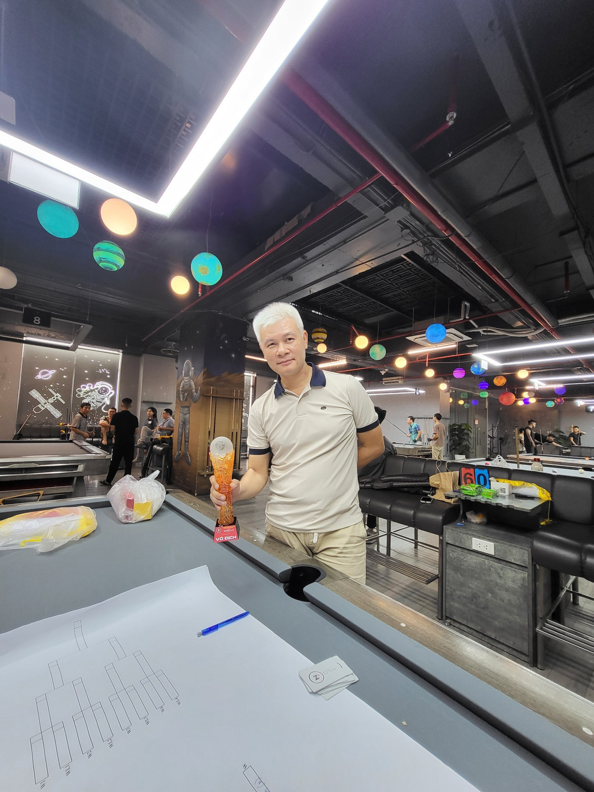 Giai Billiards Bao chi Z+ Ha Noi chao mung 99 nam BCCM Viet Nam-Hinh-2