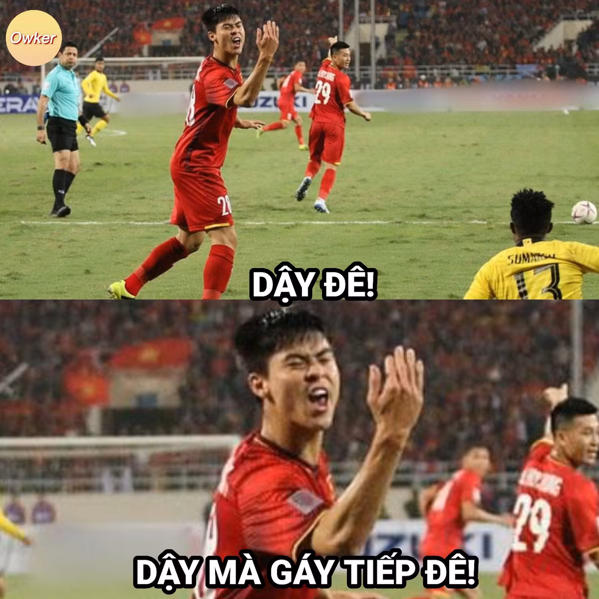 Trước trận đấu, các dân mạng Malaysia cho biết đội bóng của họ sẽ thắng đội tuyển Việt Nam 7-0 và đây là lời đáp trả của các netizen Việt.