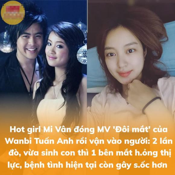 Nguyễn Mi Vân (sinh năm 1988) là hot girl nổi tiếng từ những năm 2005-2006. Thời điểm ấy, 8X là mẫu ảnh, diễn viên đóng nhiều MV ca nhạc và điển hình nhất là "Đôi mắt" (Wanbi Tuấn Anh).