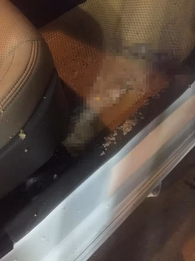 Còn chưa kể tới những vị khách không rõ là cố tình hay không kiểm soát được mà nôn thẳng ra xe khiến các tài xế lại mất thêm chi phí đi dọn dẹp xe.