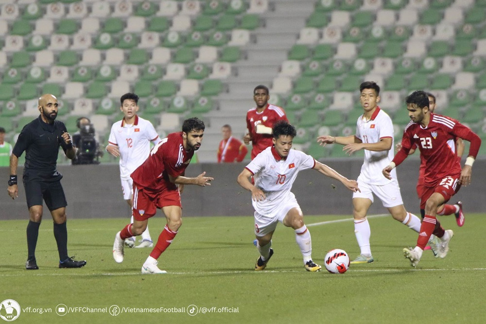 Thua U23 UAE, U23 Viet Nam co chi so 