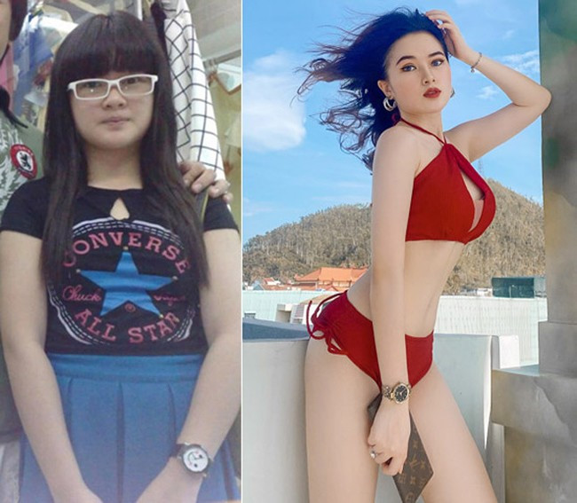 Trần Ngọc Hân (sinh năm 2002, quê Bình Định, hiện học tập tại TP.HCM) được biết đến bởi hành trình "dậy thì thành công". Màn "lột xác" nhan sắc ngoạn mục của cô nàng thu hút rất nhiều sự chú ý.