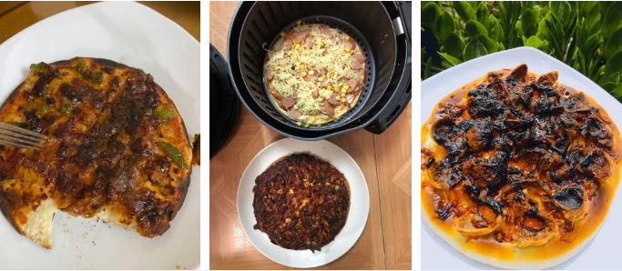 Bên cạnh những món ăn đẹp mắt, ngon miệng thì vẫn còn đó không ít những thảm họa nấu ăn cũng được dân mạng đăng tải thu hút sự bình luận của nhiều người.