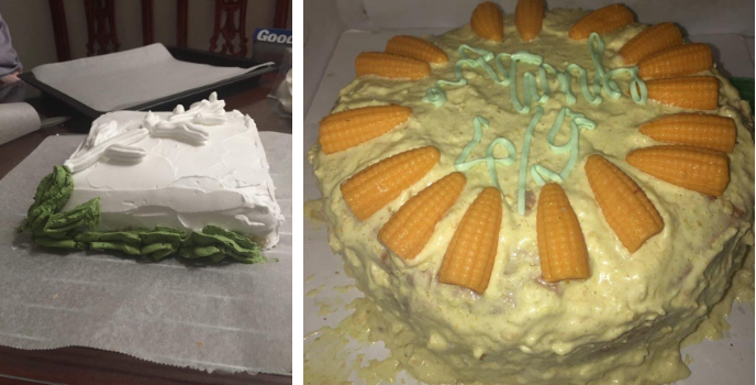 Bánh kem thực sự chỉ dành cho những người kiên nhẫn và có đủ tâm huyết để làm thật tỉ mỉ, kĩ càng. Biết phận mình vụng rồi thì cứ thẳng tiến ra ngoài hàng mua ngay 1 ổ bánh vừa ngon vừa xinh chứ đừng bày vẽ làm gì kẻo người nhận bánh lại "khóc thét".