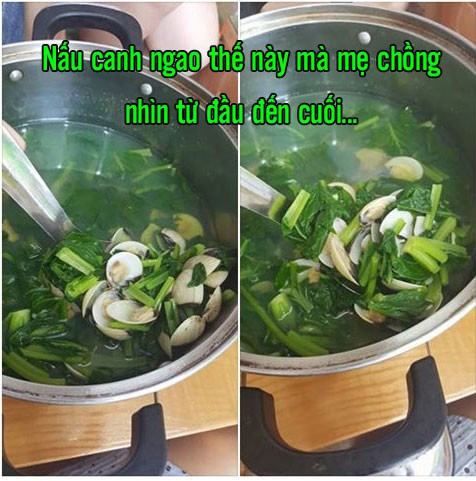 Nấu canh ngao để nguyên vỏ chắc hẳn mẹ chồng sẽ "yêu" con dâu biết bao nhiêu.