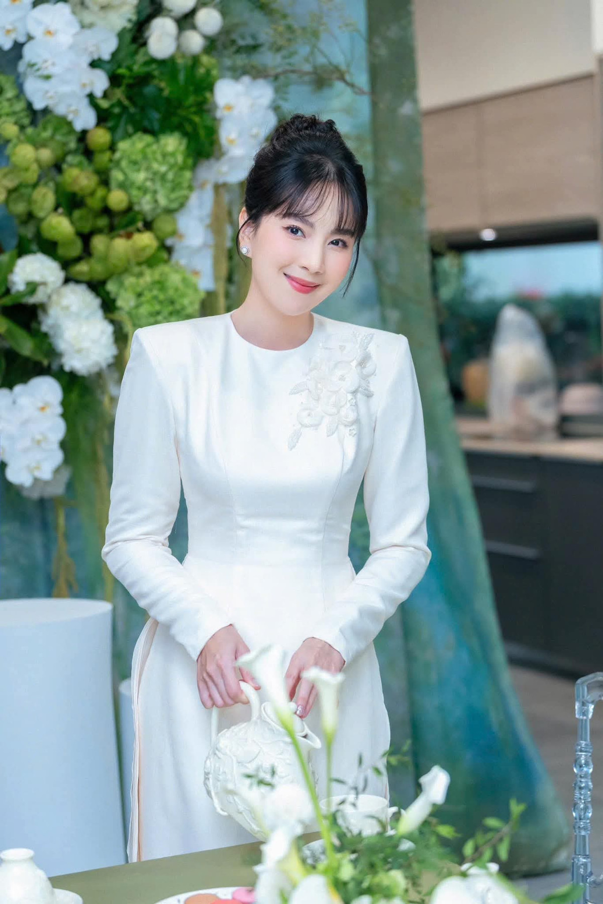 Theo nhiều tin đồn, Mai Ngọc đang mang bầu ở những tháng đầu tiên với chồng thứ hai.