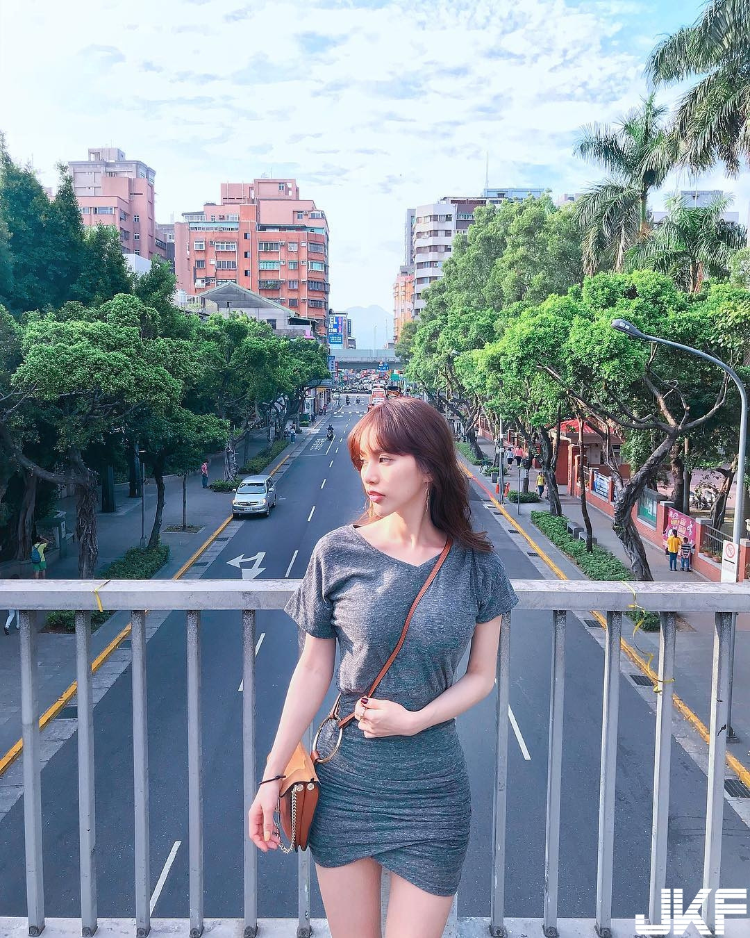 Mùa dịch không thể đi du lịch nhiều nơi, Wang Mei cố gắng dành thời gian nhiều hoạt động ngoài trời.