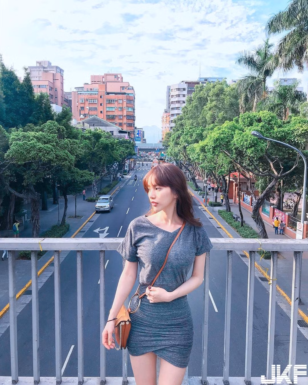 Mùa dịch không thể đi du lịch nhiều nơi, Wang Mei cố gắng dành thời gian nhiều hoạt động ngoài trời.