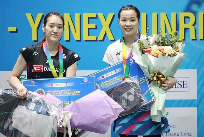 Thùy Linh được đánh giá là ngôi sao đang lên trong làng cầu lông Việt Nam, dự sẽ thay thế vợ chồng vợ thủ Nguyễn Tiến Minh trong tương lai không xa. Năm vừa qua, nữ vợt thủ tham gia nhiều giải đấu quốc tế và giành được thành tích khá ấn tượng.