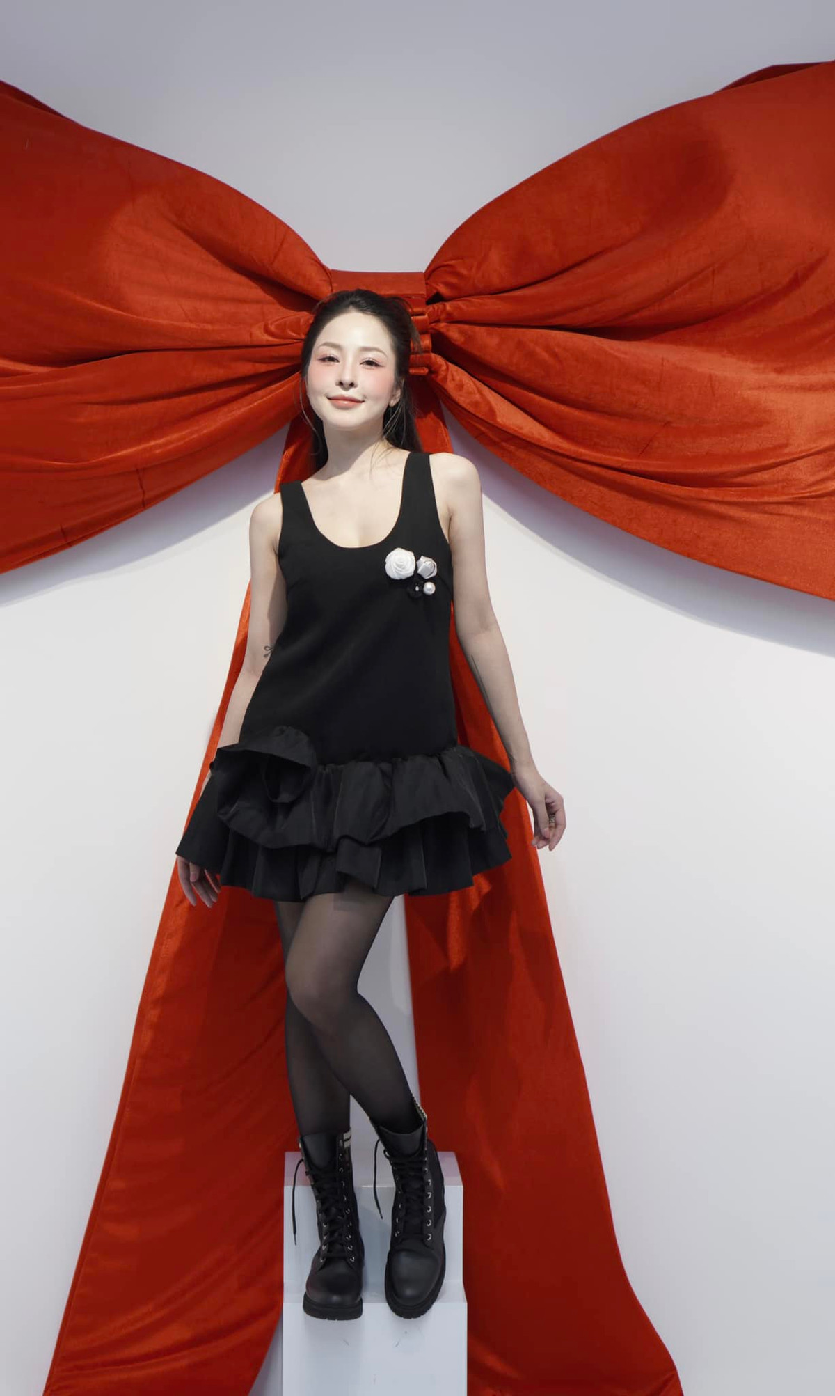 Theo thời gian, vóc dáng của Trâm Anh ngày càng hoàn thiện và cuốn hút.