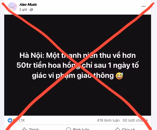 Đáng chú ý có đoạn trích: "Theo báo cáo, năm vừa qua, Phòng Cảnh sát giao thông duy trì thực hiện hiệu quả phong trào “Toàn dân tham gia phát hiện, cung cấp thông tin phản ánh các hành vi vi phạm trật tự an toàn giao thông”; qua đó xử lý 2.609 trường hợp vi phạm, phạt 2,7 tỷ đồng".