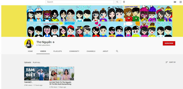 Dù đã quay trở lại nhưng các video trên kênh Thơ Nguyễn không còn sở hữu những lượt view khủng như trước. Thậm chí, một số người còn phát hiện cô nàng lấn sân dần sang cả TikTok.