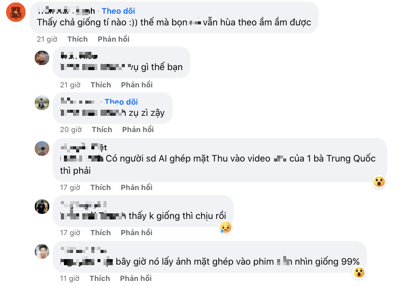 Bị nghi lộ clip nóng, Hoài Thu nhanh chóng lên tiếng cực căng: “Làm ơn! Tha cho mình. Mình đã quá quen với những lời dèm pha nhưng gia đình mình thì không. Cái gì cũng có giới hạn của nó thôi và gia đình chính là giới hạn của mình! Vui thôi đừng vui quá. Hãy dùng tài năng công nghệ của các bạn vào những việc có ích hơn đi chứ đừng để phần con lấn át phần người”.