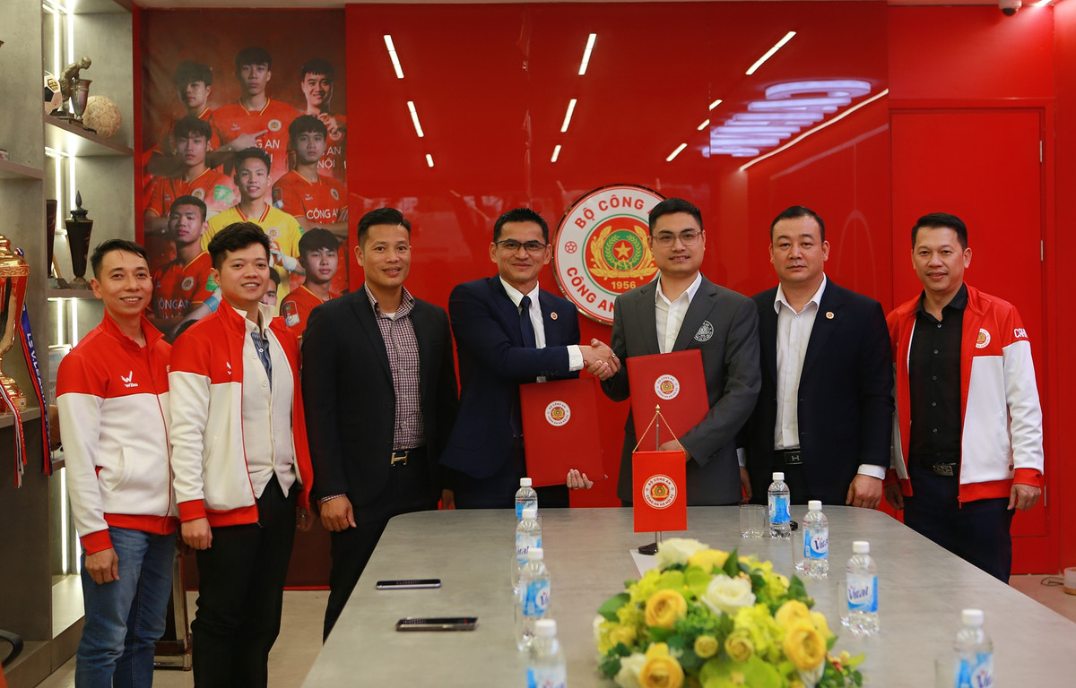 Thanh ly xong HLV Gong Oh Kyun, CLB CAHN chao don 