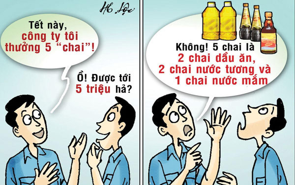 Theo nhiều ý kiến của netizen: "Việc thưởng Tết phải căn cứ vào kết quả hoạt động của doanh nghiệp. Người lao động không thể đòi hỏi và gây áp lực với công ty. Nhưng chắc chắn nếu không có thưởng Tết nhân viên sẽ mất động lực đi làm. Đương nhiên, đa số người lao động đều muốn được nhận tiền thay hiện vật".