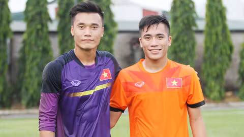 Bùi Tiến Dũng và Bùi Tiến Dụng từng nhiều lần góp mặt trong màu áo của các lứa trẻ Việt Nam.