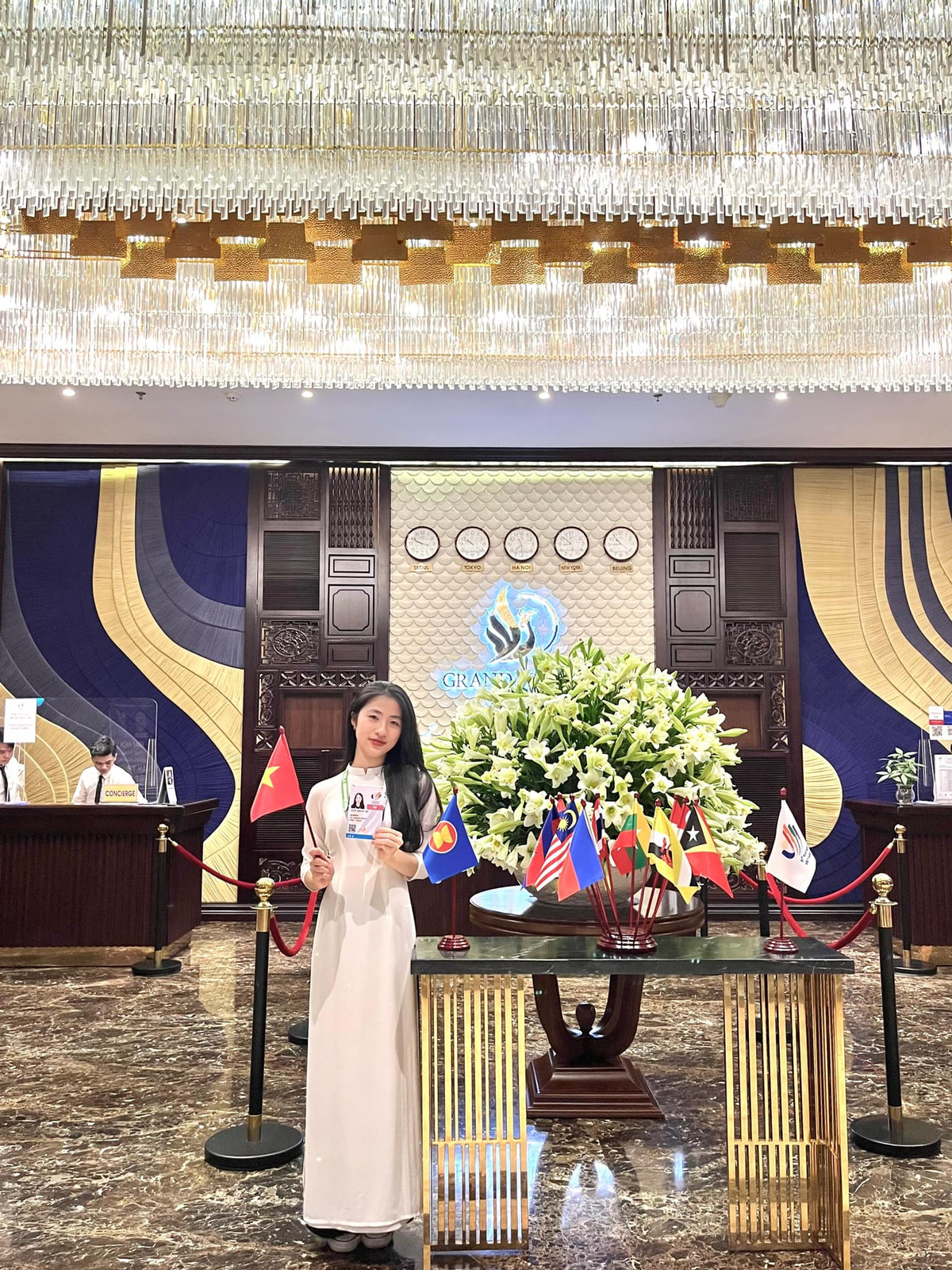 Nhờ thành tích này, cô gái gốc Hải Phòng được trường Đại học Sư phạm Hà Nội và Đại học Ngoại Ngữ Hà Nội tuyển thẳng.