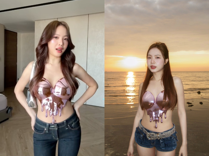 Hiện tại, video công khai "test" nội y mới của Saga đã đạt tới hơn 31 triệu lượt xem chỉ sau một thời gian ngắn.