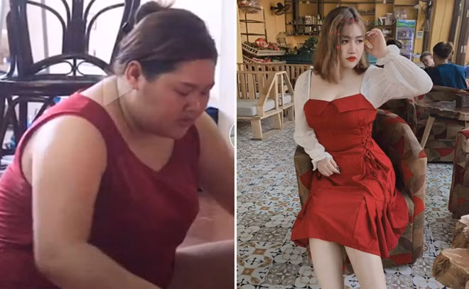 Nang gan 1 ta, gai xinh Ha thanh co man giam can 