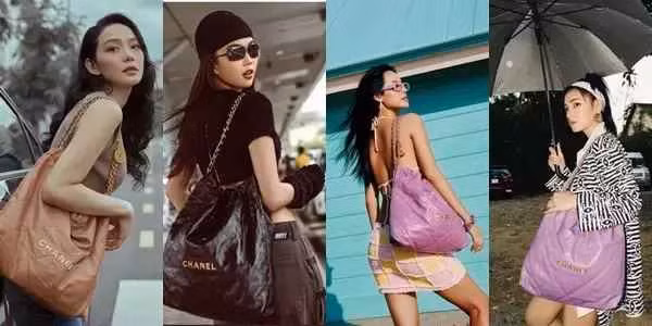 Đó là chiếc Chanel 22 màu trắng và Chanel 22 màu đen. Mẫu túi này giống i hệt nhau, chỉ khác mỗi màu. Sản phẩm có thiết kế khá đơn giản song giá cả của nó thì không phải dạng vừa đâu.