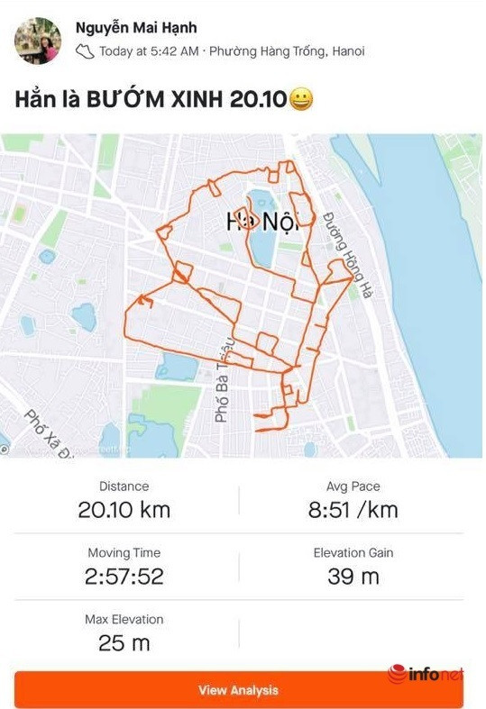 Một thành viên trong nhóm Rùa Runers chia sẻ: "Để chạy được đường chạy độc lạ như thế này thì trong nhóm có 1 bạn chuyên lo việc "sáng tạo". Trước khi chạy thì bạn sẽ tưởng tượng sẵn đường chạy thông qua Google map. Rồi vừa chạy vừa dò đường, căn chỉnh sao cho những nét vẽ trên bản đồ đẹp như ý...