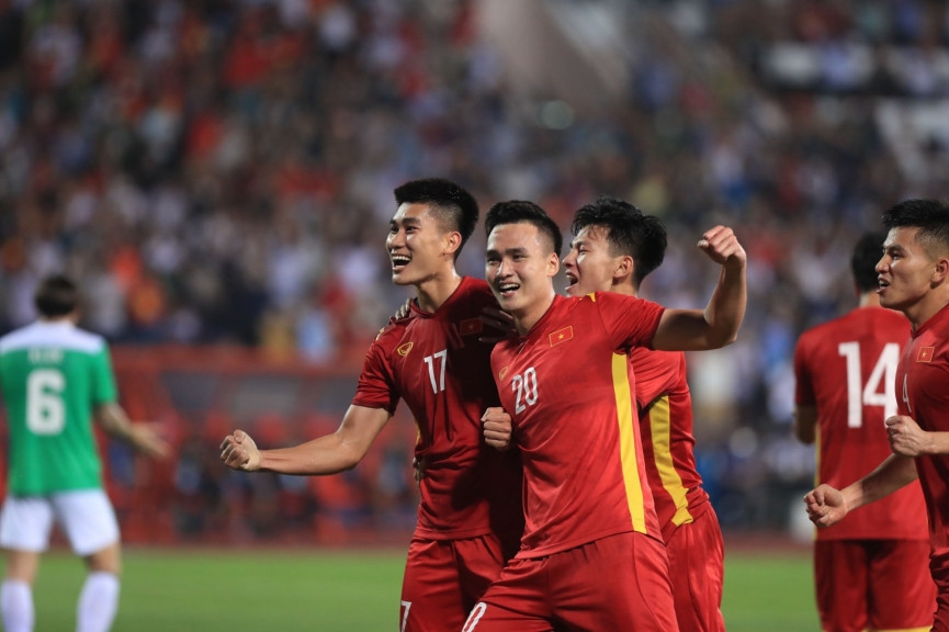 Tien Linh kem duyen, U23 Viet Nam hoa dang tiec tai SEA Games 31-Hinh-17