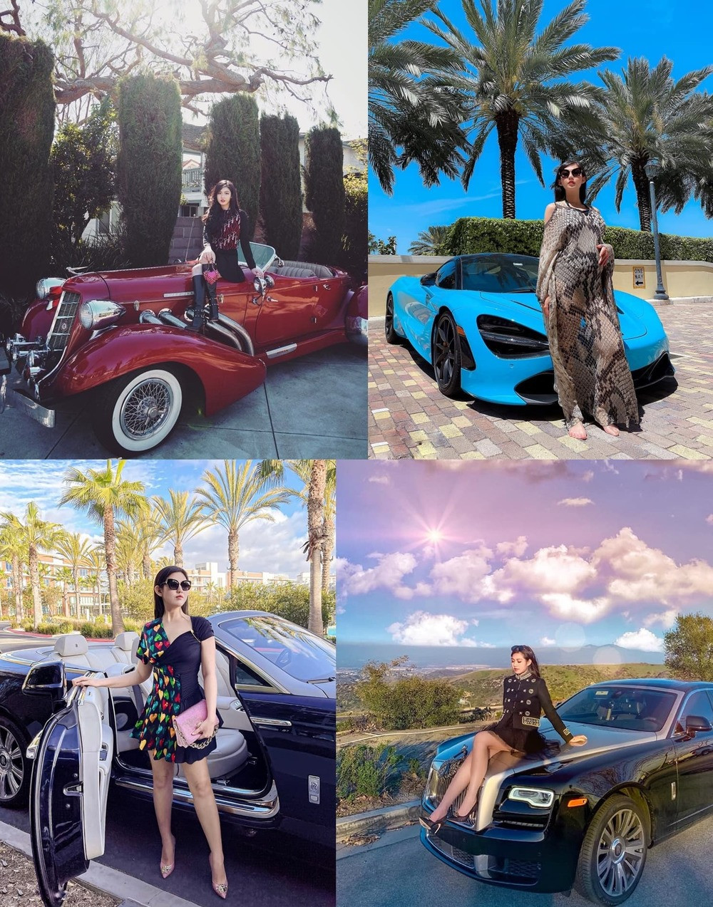 Sở hữu vẻ ngoài xinh đẹp cùng lối sống sang chảnh, những hình ảnh mà "chị đại" làng rich kid Việt Nam này chia sẻ trên trang cá nhân đã giúp cô nhận được nhiều sự theo dõi.