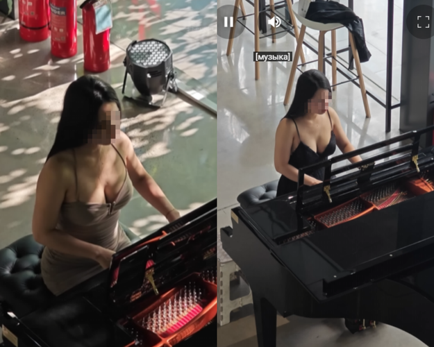 Pan Piano nổi tiếng với những content cosplay gợi cảm khi chơi piano