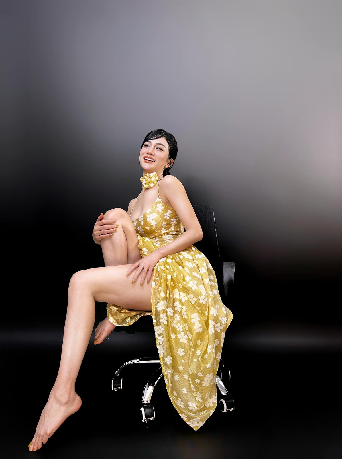 Người đẹp Quảng Ninh nhấn mạnh, trong quá trình giữ dáng, giữ cho tinh thần luôn thoải mái mới là điều quan trọng nhất.