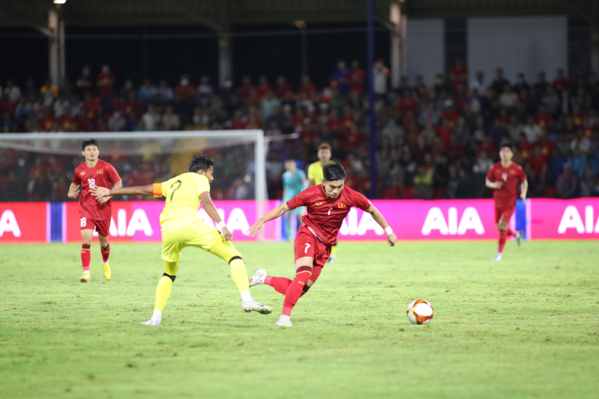 Thang Malaysia, U22 Viet Nam cam 