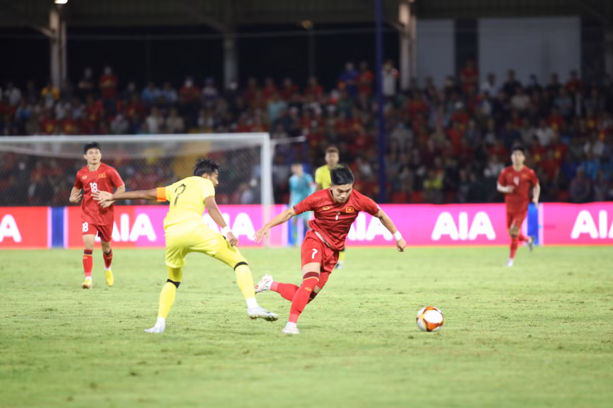 Thang Malaysia, U22 Viet Nam cam 