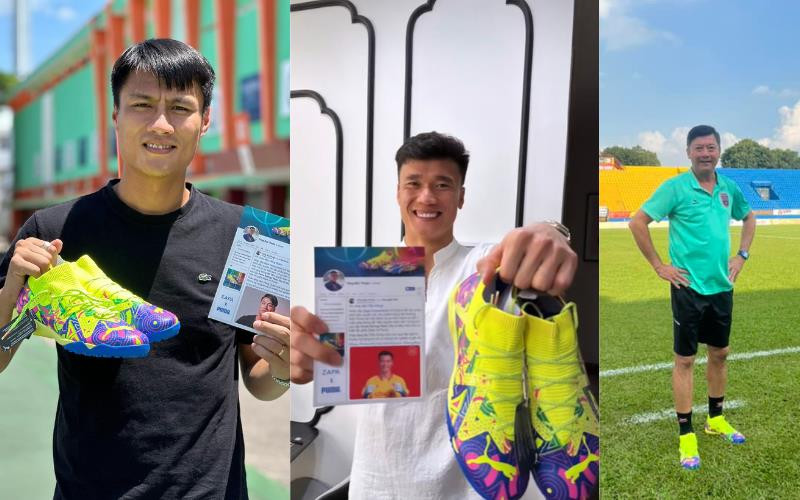 Doi giay moi cua Puma co gi khien cau thu phui Viet san don?