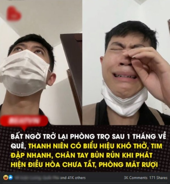 Cụ thể, cậu bạn chia sẻ rằng mình vừa có một tháng về quê nghỉ hè và hiện tại đã quay trở lại thành phố, sẵn sàng bắt đầu năm học mới. Những tưởng ở nhà cùng bố mẹ sẽ tiết kiệm chi phí vì được "bao" ăn ở, nhưng vừa về phòng trọ, cậu lại đối mặt với "khủng hoảng kinh tế" khi sắp phải trả một số tiền điện không nhỏ vì quên tắt điều hòa suốt 1 tháng qua.
