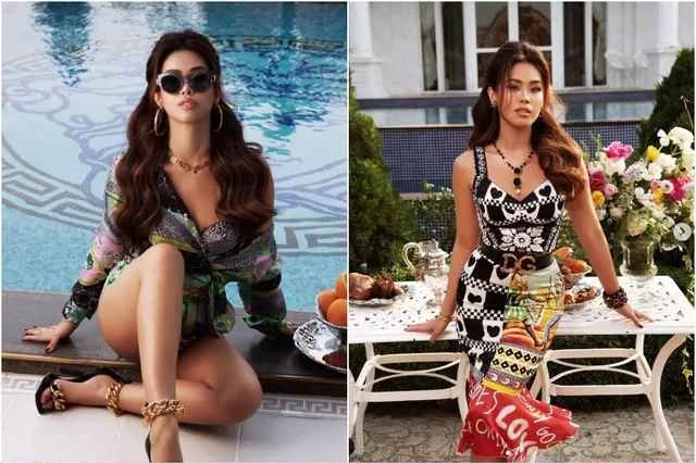 Mặc dù chiều cao không phải là lợi thế, nhưng Tiên Nguyễn lại có 3 vòng chuẩn chỉnh và làn da nâu nóng bỏng. Cộng hưởng cùng gout thẩm mỹ cao, cứ mỗi khi cô nàng thành viên hội con nhà giàu Việt này "lên đồ" là lại khiến cả mạng xã hội phải chao đảo vì quá đỗi tôn dáng, quyến rũ.