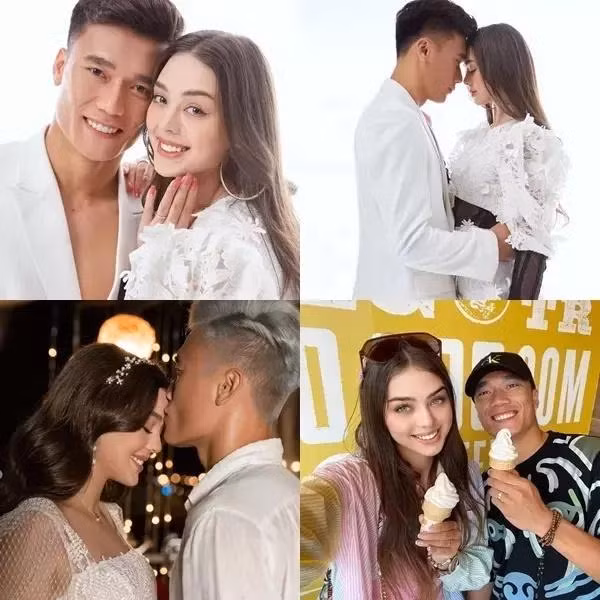 Từ đây, cư dân mạng cho rằng Bùi Tiến Dũng và bạn gái mẫu Tây đã dọn về sống chung nhà.