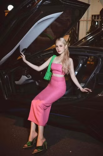 Được biết hình ảnh này được ghi lại khi Xoài Non và Misthy cùng đi dự một đám cưới cách đây ít ngày.