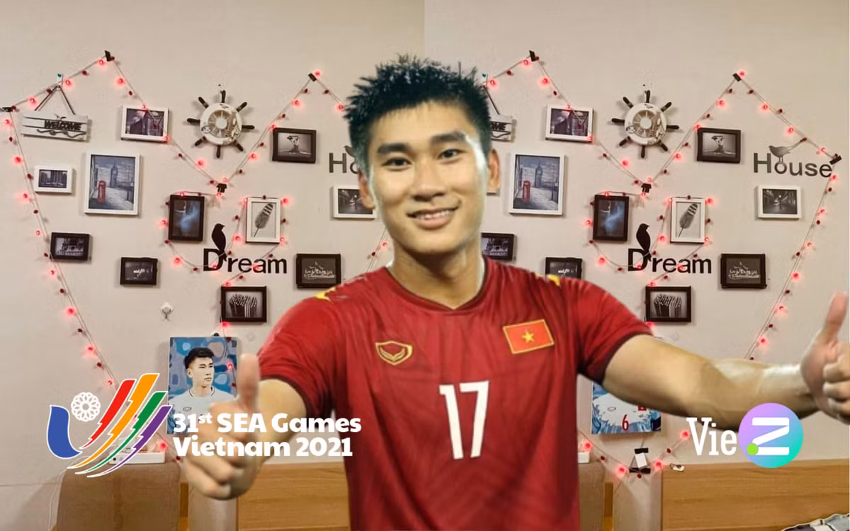 "Hiện tại, em chỉ biết gửi lời cảm ơn đến ban huấn luyện, đồng đội và tất cả người hâm mộ đã đồng hành cùng cả đội bước qua những khó khăn. Em thực sự cảm ơn rất nhiều’", Nhâm Mạnh Dũng nói.