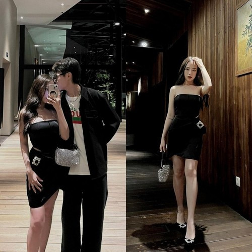 Kể từ khi chi khủng thẩm mỹ, Joyce Phạm có sự thay đổi rõ rệt trên gương mặt. Nhiều người nhận xét cô rất giống gái Tây.