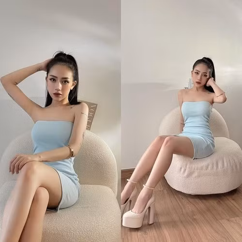 Trước đó, 9X còn chi 90 triệu nâng ngực khi sinh con trai đầu lòng được khoảng 1 năm.