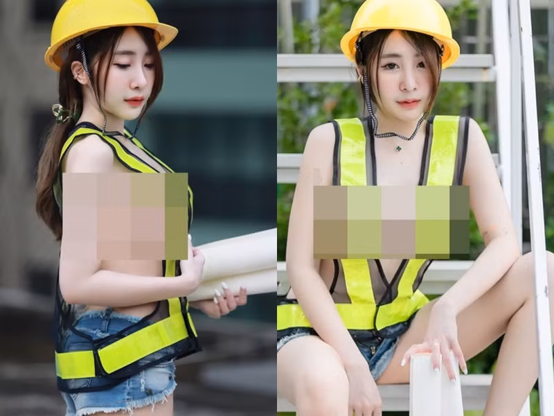 Gương mặt xinh xắn, dễ thương đối lập với thân hình "bốc lửa" giúp Donut thuận lợi trong sự nghiệp làm mẫu ảnh.