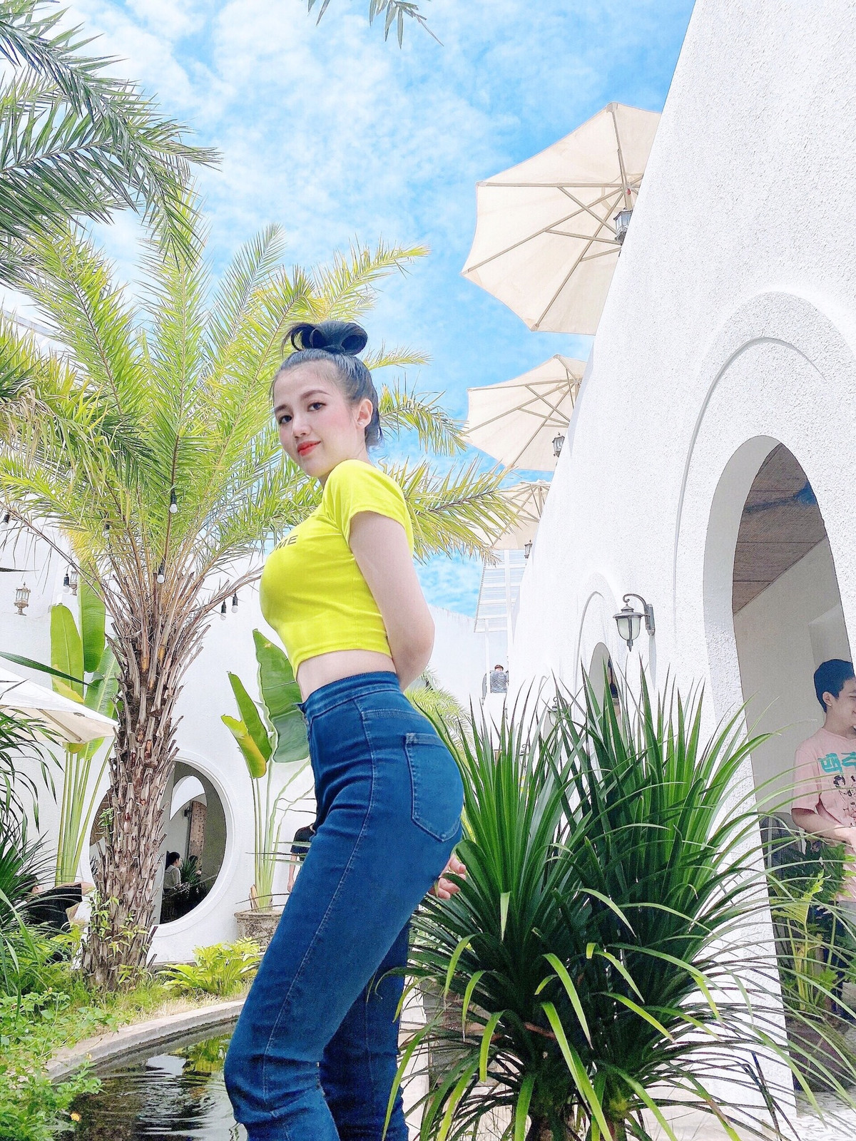 Nhờ niềm đam mê lái xe phân khối lớn mà Mỹ Duyên tìm tới gym để thay đổi vóc dáng.