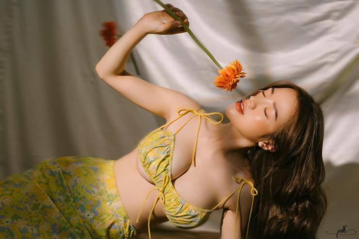 Trước đây, Mỹ Duyên có thân hình rất kém thu hút khi chỉ nặng vỏn vẹn 40 kg cùng số đo 78-65-83 cm.