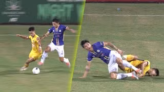 Cụ thể, nickname H.T bình luận: "Nhìn Văn Hậu đá bóng tôi thực sự ái ngại cho các đối thủ. Những pha vào bóng của cầu thủ này nó hơi thái quá. Lúc thì thừa tay lúc thì thừa chân... Nhìn mà sợ.