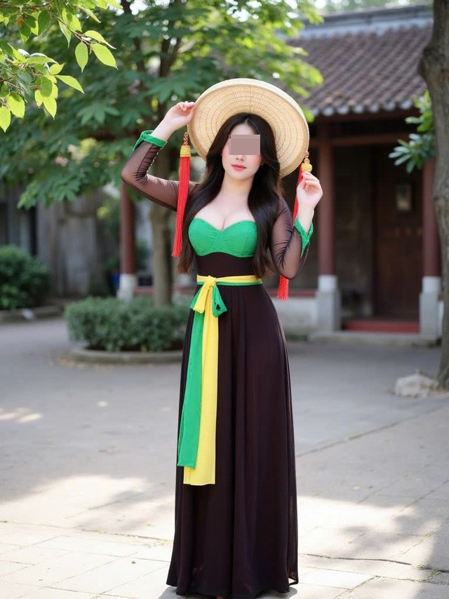 Tất nhiên, dạng trang phục cách điệu thì không có gì lạ, nhưng việc biến trang phục truyền thống trở thành một công cụ để thu hút sự chú ý đã khiến gái xinh nhận "tác dụng ngược".