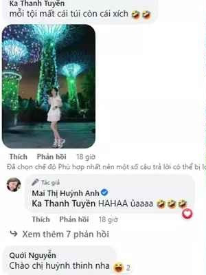 Rất nhanh chóng, nhiều người đã vào giúp Huỳnh Anh. Tuy nhiên, việc nhờ các "thánh photoshop" trên mạng cắt ghép ảnh cũng khá là hên xui.